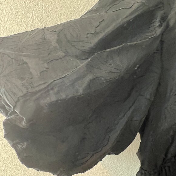 Kika Vargas x Target Puff Sleeve Black Dress – 4X - Picture 4 of 6